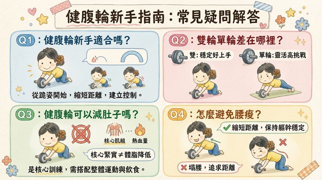 FAQ:健腹輪常見問題